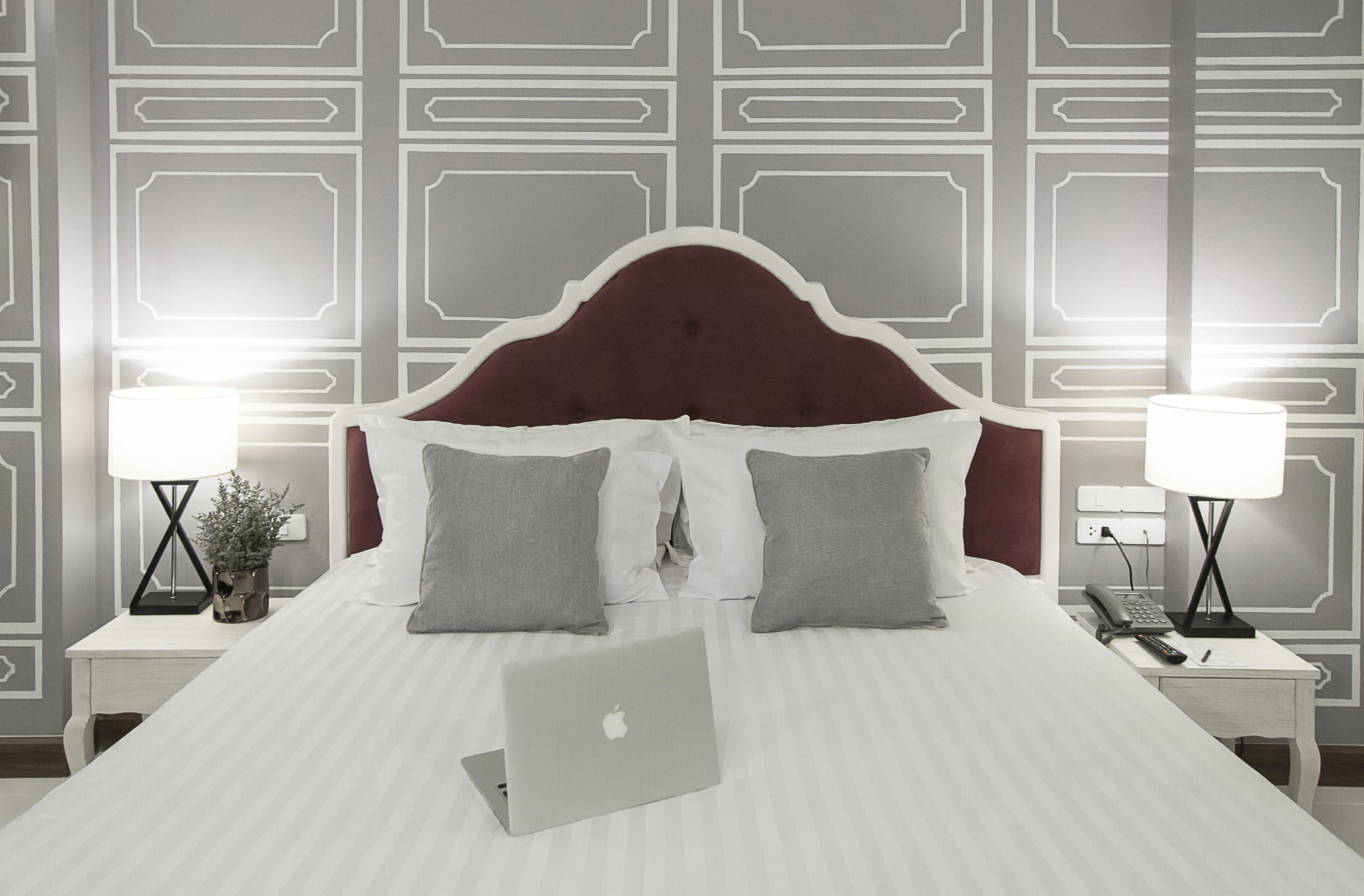 Art Mai Gallery Nimman Hotel شيانغ ماي المظهر الخارجي الصورة A bedroom designed in the Art Deco style